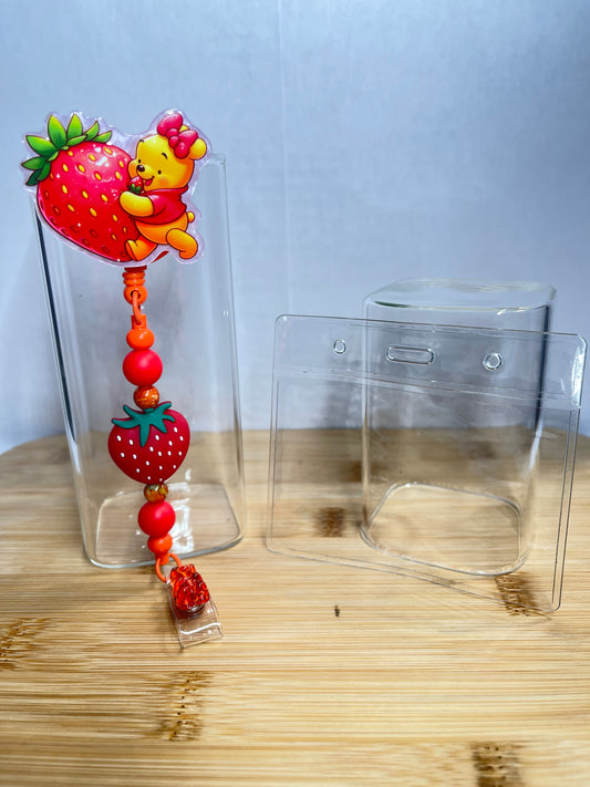 Retractable badge holder