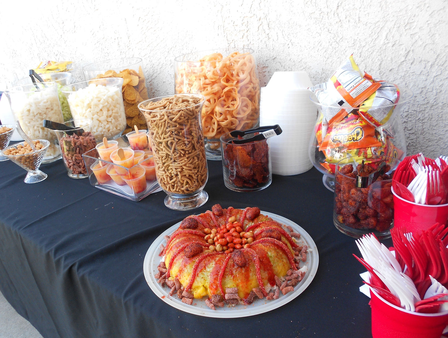 Party Candy table setup